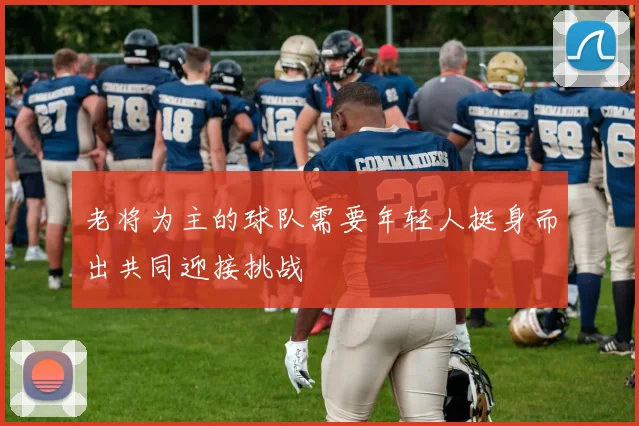 老将为主的球队需要年轻人挺身而出共同迎接挑战